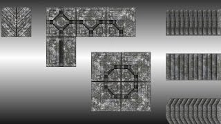 Modular Sci-Fi Set Wip 37 Blender 2.75  - Walls and Floors
