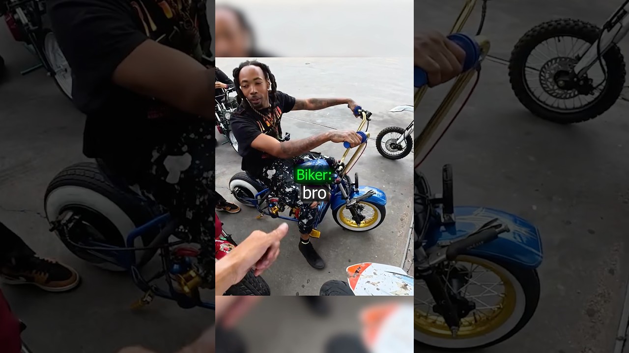 Biker Find Gang Bike !😱