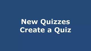 Canvas New Quizzes - Create a Quiz