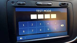 Test mode media nav كيفية دخول إلى