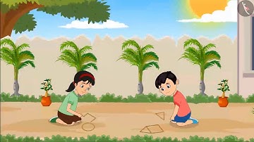 Two dimensional shapes (2D Shapes) | Part 2/3 | English | Class 1