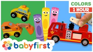 toddler learning video color crew magic firefighters vehicles games 1 hour babyfirst tv