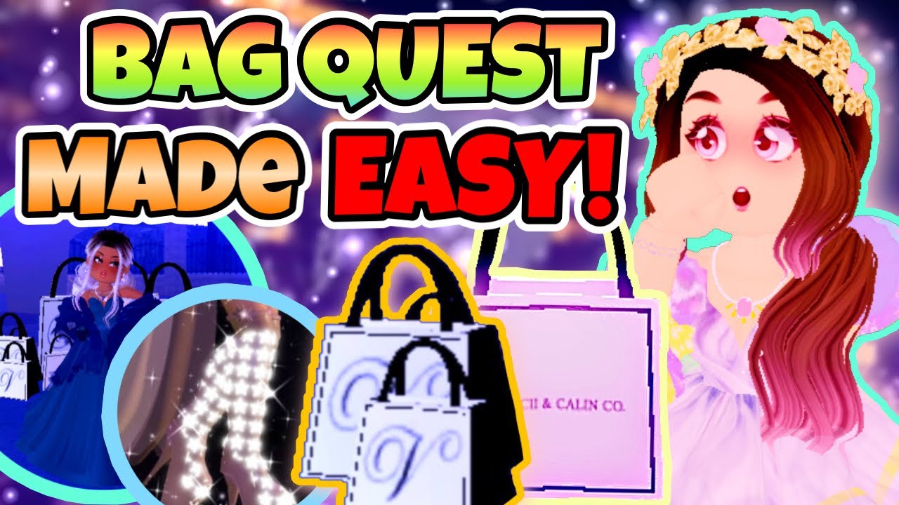 Vioncii's BAG QUEST Made EASY(TIPS & Possible LOCATIONS)😊Royale High