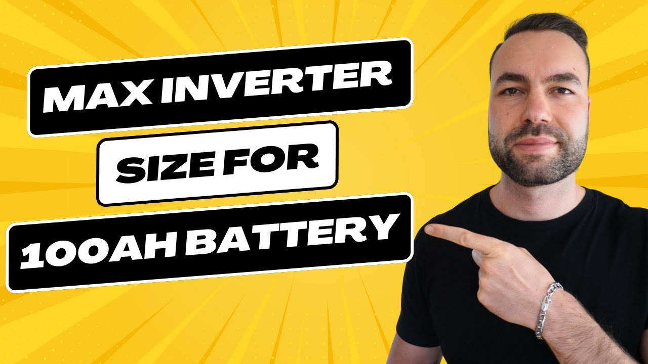 What Size Inverter for 100Ah Battery - Sizing Battery for Inverter ...
