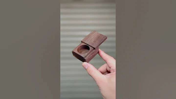 Sliding Dovetail Magic! Tiny Wooden Box #shorts #woodworking #diy