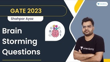 L-13 I Brain Storming Questions Practice Session I GATE ME & PI 2023 | Shahpar Ayaz
