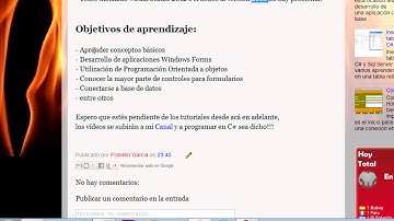 Aprender a programar en C# - principiantes