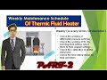 Thermic Fluid Heater Weekly Maintenance Schedule ! हीटर का मेंटेनेंस कैसे करे ? - [Hindi]