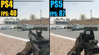 Call of Duty Warzone 2.0, PS4 - PS4 Pro - PS5, Graphics Comparison
