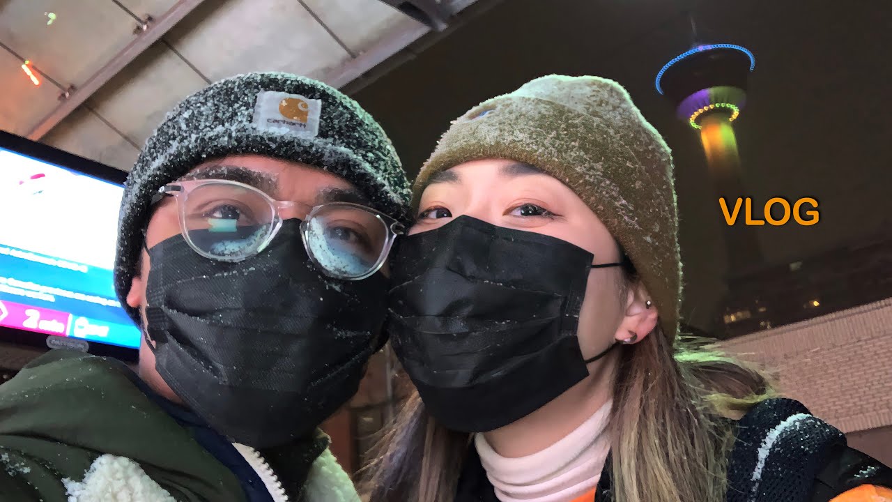 CALGARY🇨🇦 OUR LAST WINTER VLOG (feat. Chinook Blast) | FILIPINO-KOREAN COUPLE