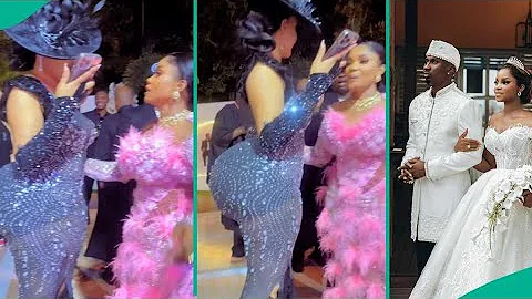 Iyabo Ojo's Hilarious 'Tongues' Reaction to Curvy Guest at Daughter's Tanzania Wedding!