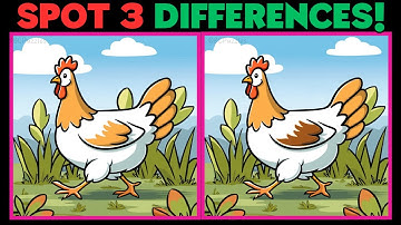Can you find the DIFFERENCES before time runs out? ((EASY)) #112
