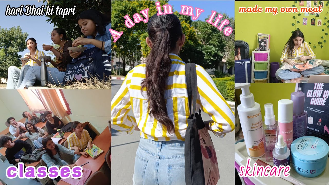 A day in my life as a college student 🤍 || Doon University || Dehradun