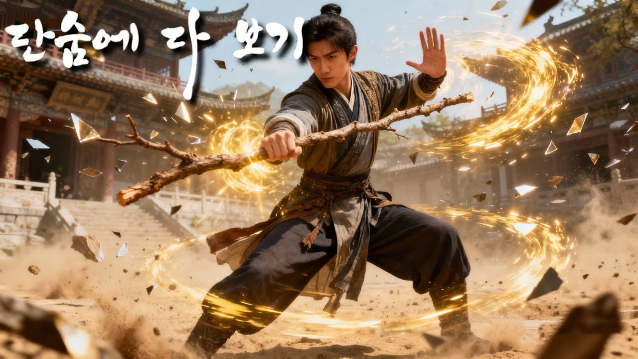 청소부의 진정한 정체는 신급 고수! 나뭇가지 하나로 전설의 무공을 순식간에 무너뜨리다!