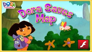 Dora The Explorer:  Dora Saves Map Flash Gameplay