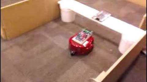 Amigobot Wall Following Technique