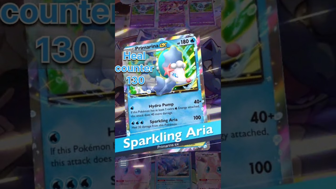 Best primarina Ex deck  | Maximum healing in a single turn 