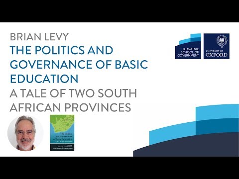 The politics and governance of basic education