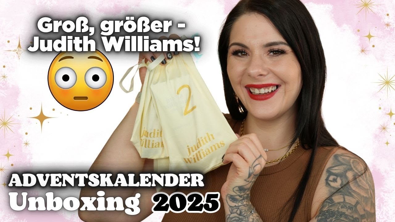 Judith Williams Premium Adventskalender 2025 Unboxing 24 Luxus-Produkte im Wert von über 720 €