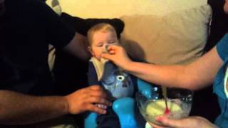 Gavin's First Cereal
