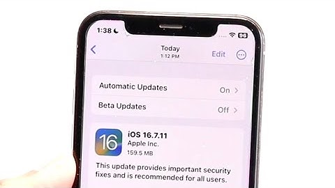 iOS 16.7.11 Is a BIG Update