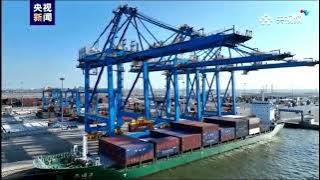 CCTV | The Bohai Bay Shipping Center is officially operational.【Senior Auto Inside】