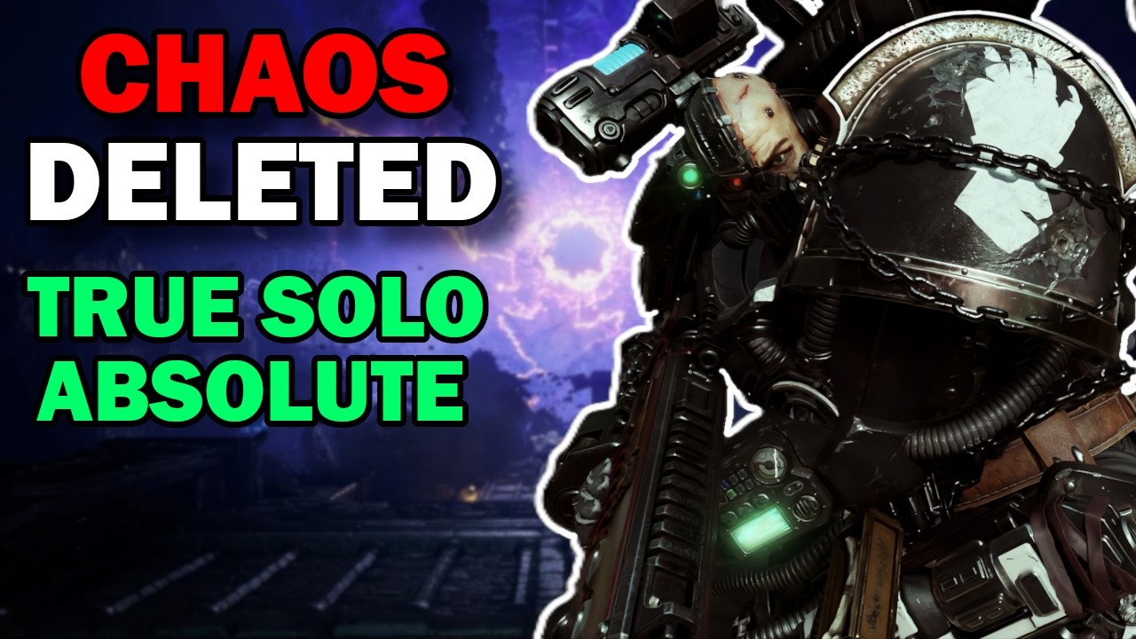 Techmarine DELETES Chaos With This Plasma Enhancement Build (True Solo Absolute) - Space Marine 2