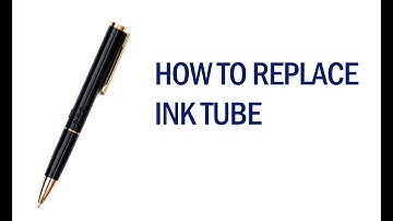How To Replace Ink Tube on TCTEC-VR Pen