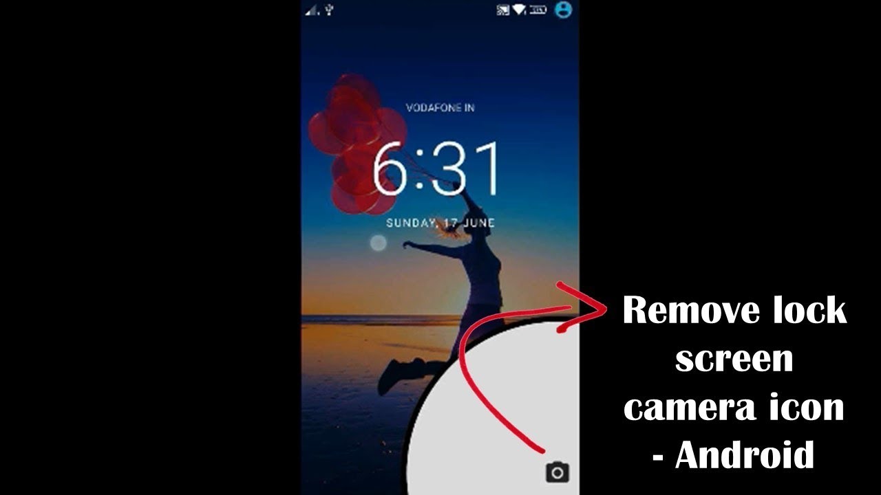 How To Remove Camera Icon From Lock Screen Android YouTube
