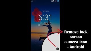 How to remove camera icon from lock screen - Android screenshot 3