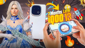 iQOO 13 5G BGMI 120 FPS TEST WITH FPS METER | IQOO 13 bgmi test AFTER 7 MONTH