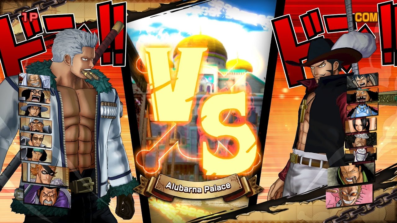 One Piece: Burning Blood | 9v9: World Government vs. Warlords