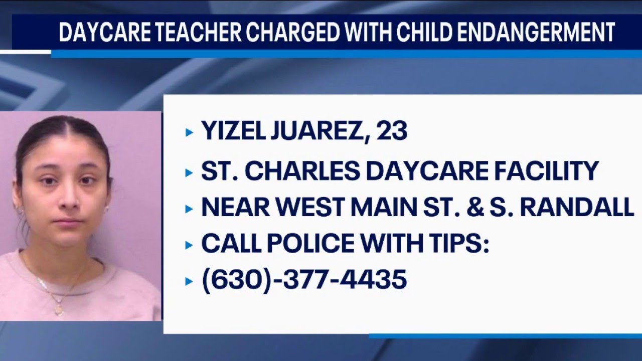 Daycare teacher charged with child endangerment - YouTube