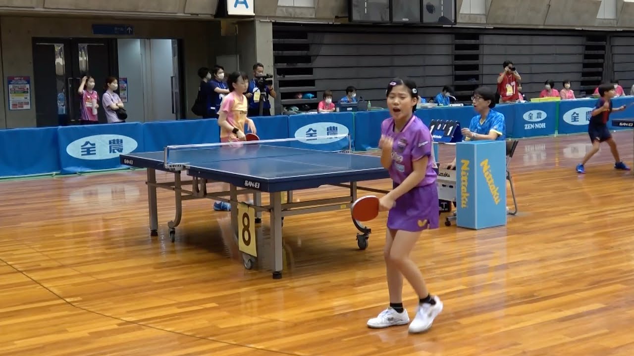 全農杯2024】3回戦 松島美空 vs 角野央夏｜ホープス女子 決勝