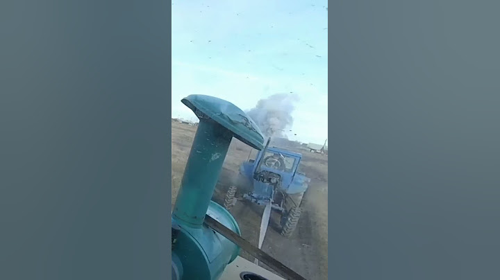 Оживление трактора Беларусь после 7 лет простоя.