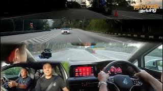 VW Golf 8 GTi  with IQ Drive - Genting Run With M4 Trailing / YS Khong Driving