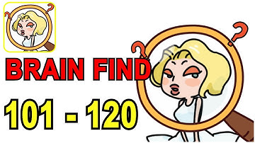 Brain Find Levels 101 - 120 Solution