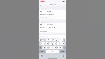 APN en roaming instellen op iPhone/iPad