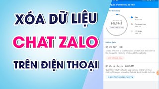Cách Xóa Dữ Liệu Chat Zalo Trên Điện Thoại Android