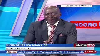 Ũkũngũĩri wa mĩaka 50 ya kambuni ya Ollin Sacco