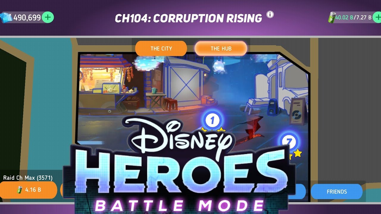 Disney Heroes Battle Mode CH104: Corruption Rising