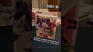 Day 9 of opening Gundam Starter Decks until I hit a God Deck #gundam