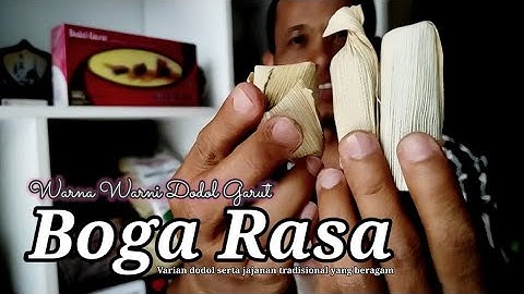 Warna Warni Aneka Dodol Garut di Toko oleh-oleh Boga Rasa