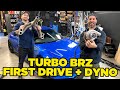 TURBO BRZ! First Drive and DYNO POWER