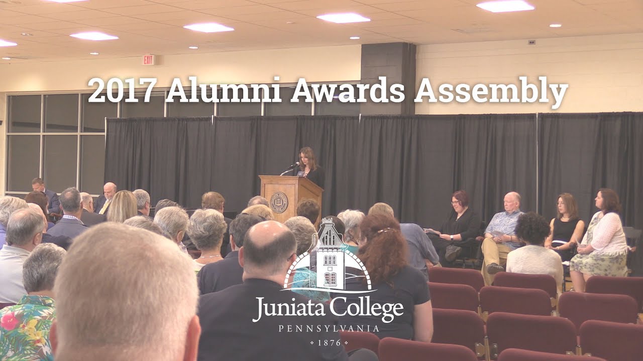 2017 Alumni Award Assembly Full Event Juniata College YouTube