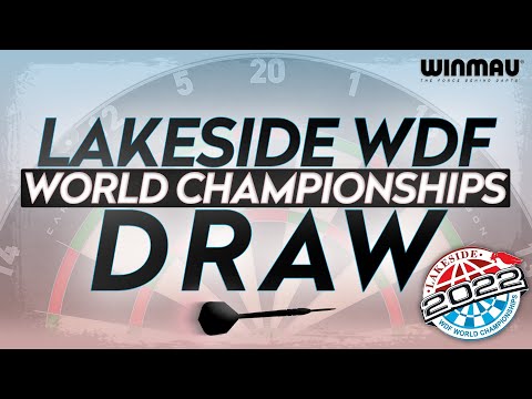 2022 LAKESIDE WDF WORLD CHAMPIONSHIPS - THE DRAWS