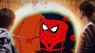 A new spider man appearing in spiderman no way home (SpongeBob version)