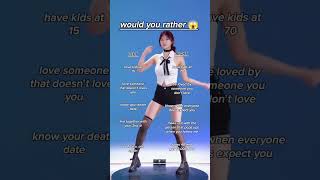 Would You Rather! #shorts #wouldyourather #challenge #trending #kpop #katseye #music