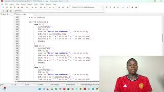  How to apply C++ in designing Scientific calculator ?.         screenshot 2