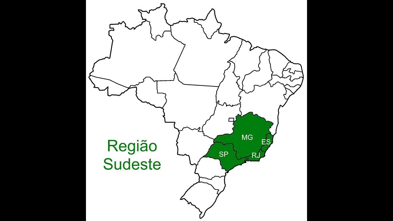 Escreva As Siglas Dos Estados De Cada Região